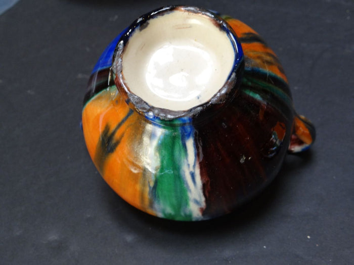 Mexican Dripwear Oaxacan Double Handled Lidded Sugar Bowl