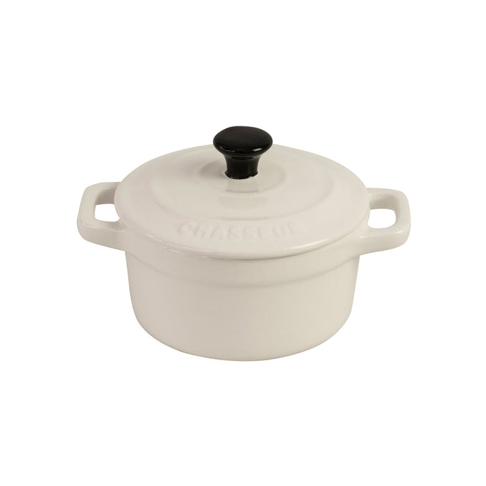 Mini Cocotte 10cm diam. x 9cm/300ml Antique Cream