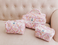 MT Dahlia Quilted Cosmetic Bag