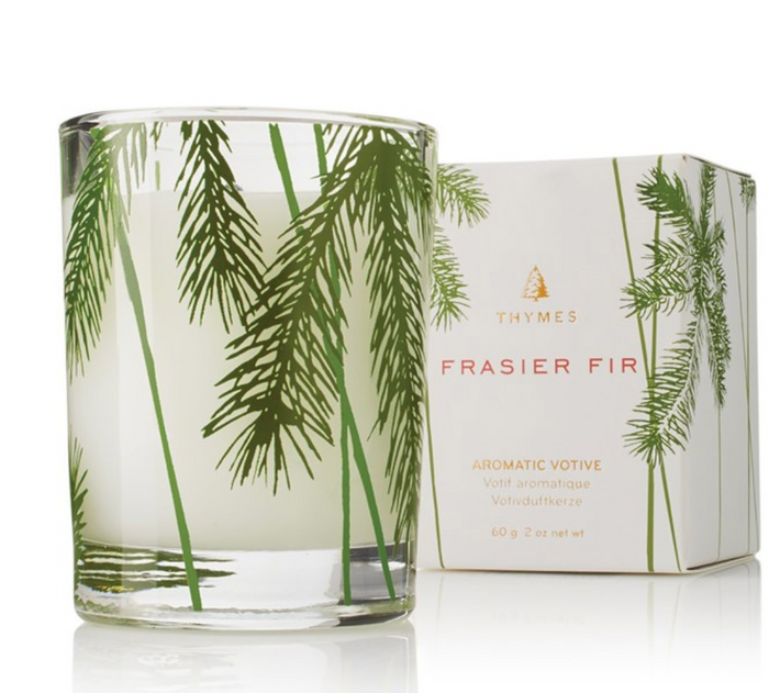 MT Frasier Fir Pine Needle Votive Candle