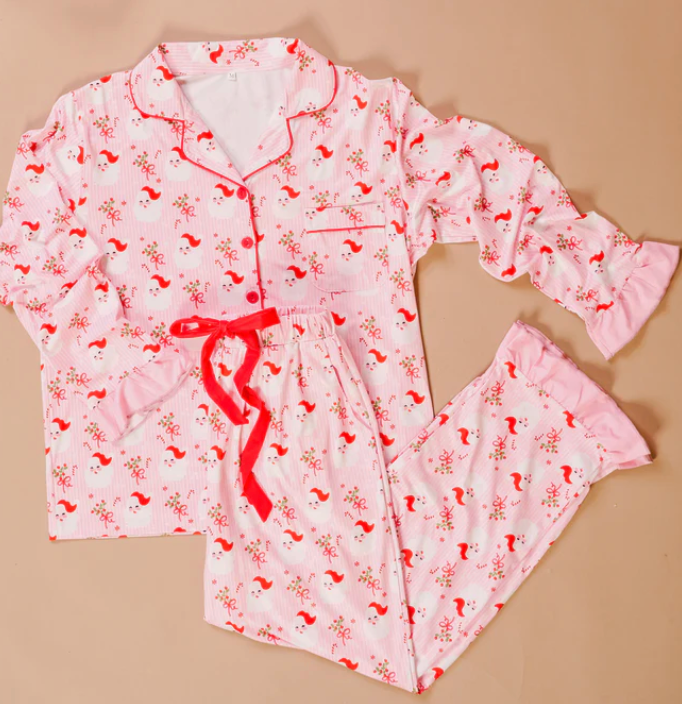 MT Holly Jolly Santa Pajama Pant
