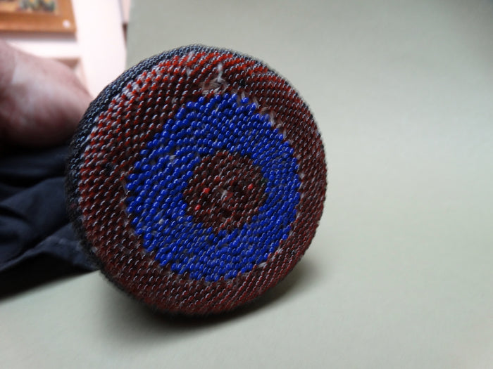 Native American Beaded Bottle