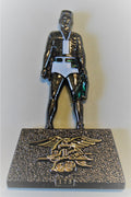 Naval Special Warfare Group 2 / Two Naked Warrior SEAL Serial #175 Navy Challenge Coin