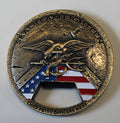 Naval Special Warfare SEAL Team 18 / Eighteen Chief Petty Officers Mess Bronze Finish Navy Challenge Coin