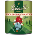NEAPOLITAN CHEF WHOLE PEELED TOMATOES WITH BASIL – 28OZ CAN