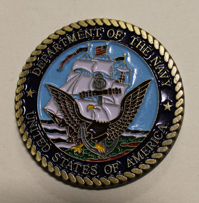 NORFOLK Naval Air Station Virginia Navy Challenge Coin
