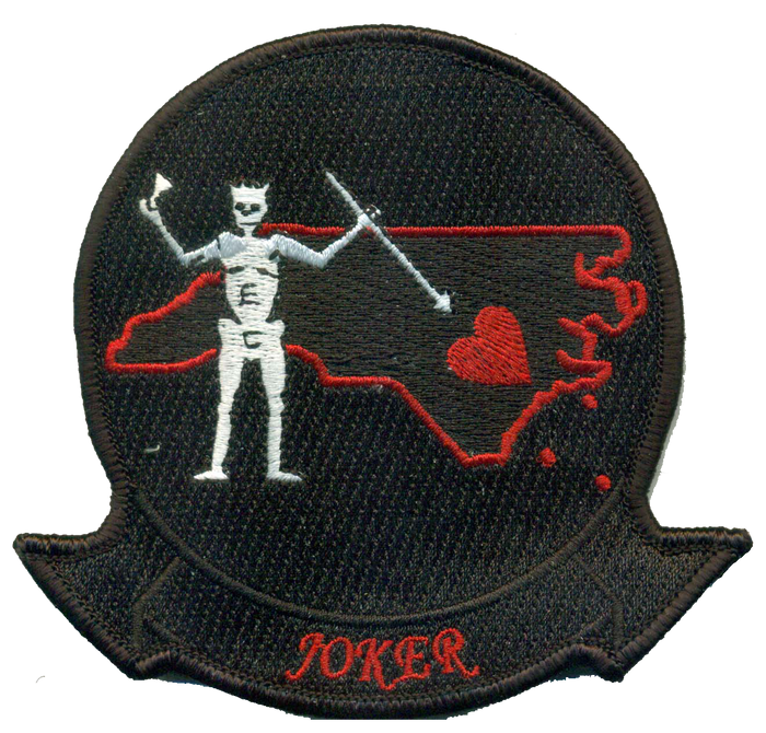 Official HMH-464 Joker Blackout Blackbeard Deployment Patch