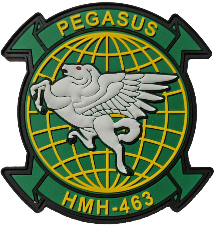 Officially Licensed HMH-463 Pegasus PVC Patch