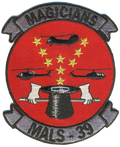 Officially Licensed USMC MALS-39 Magicians CH-46 Patch