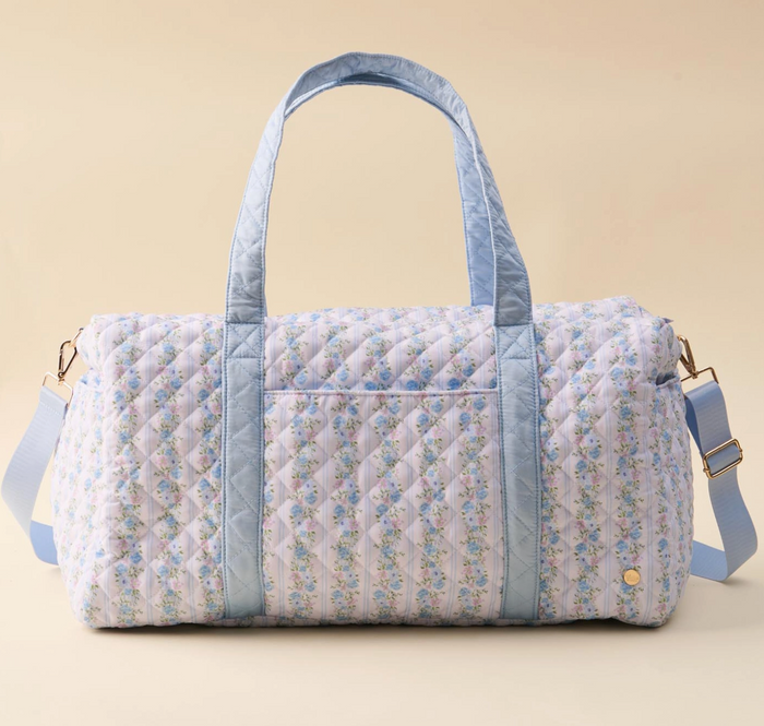 On The Go Quilted Weekender Bag