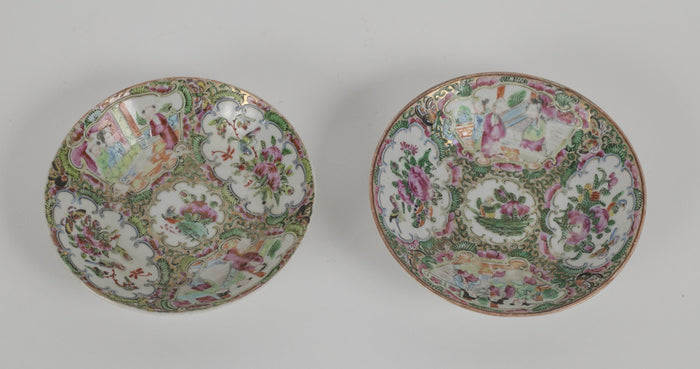 Pair of 18th Century Chinese Export Bowls