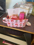 pink valentines goodie bag for girls
