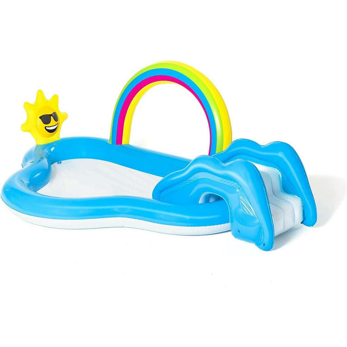 Rainbow N' Shine Play Center 2.57m x 1.45m x 91cm Kids Inflatables Rainbow N' Shine Play Center 2.57m x 1.45m x 91cm Rainbow N' Shine Play Center 2.57m x 1.45m x 91cm Bestway