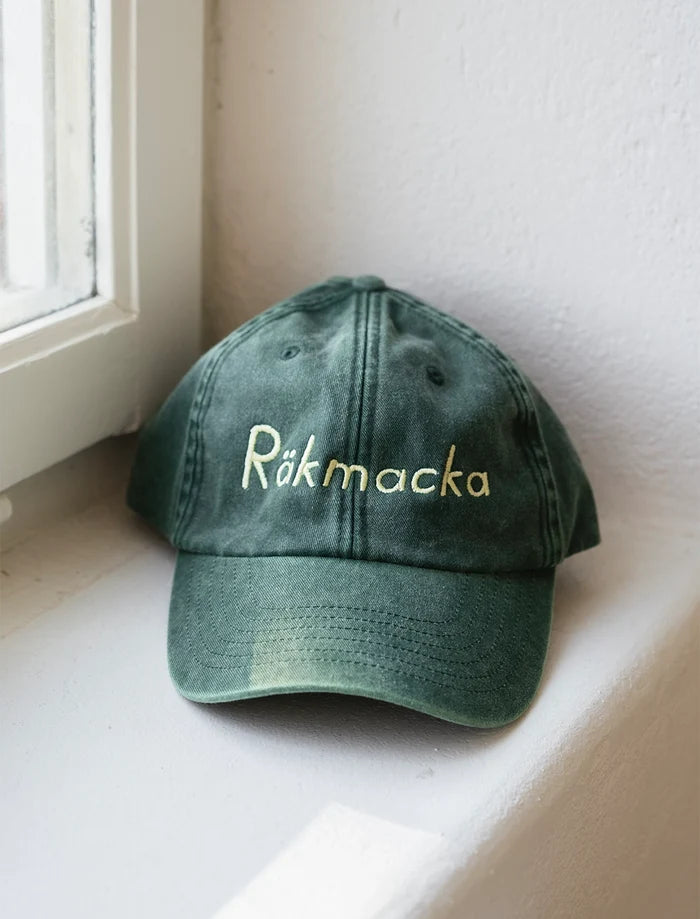 RÄKMACKA CAP, WASHED - Vintage Green
