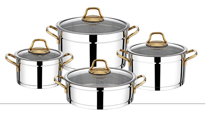 ROSSO GOLD 8 PCS SET