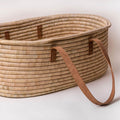 Rust leather TIMELESS Moses Basket