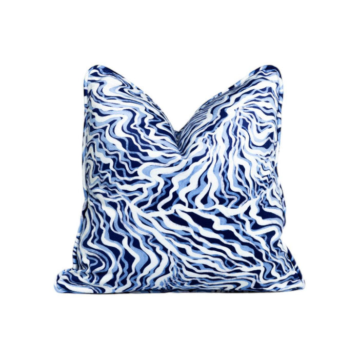 Sabine Larkspur Blue | Throw Pillow