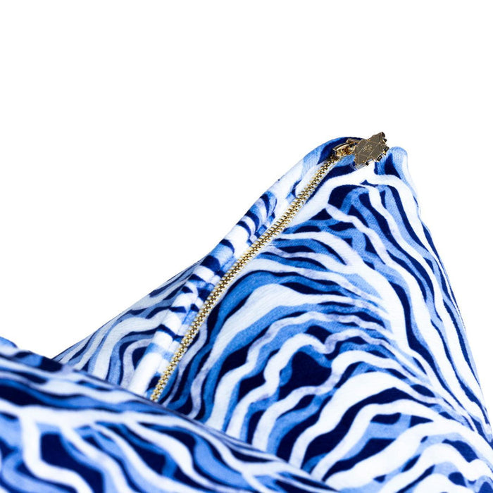 Sabine Larkspur Blue | Throw Pillow