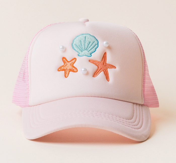 Seashells Trucker Hat
