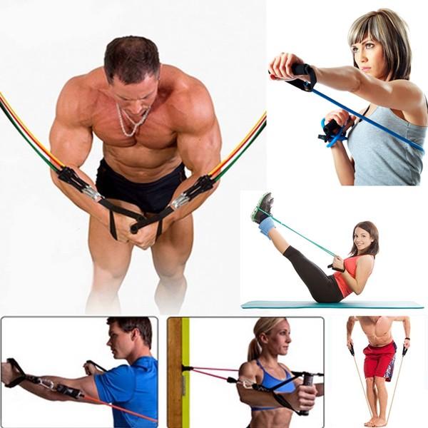 Set of 11 Exercise Bands