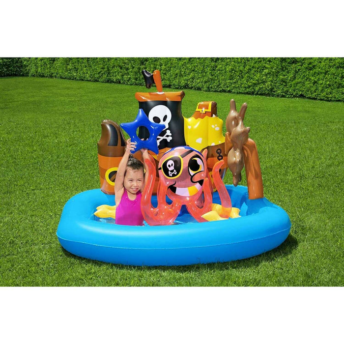 Ships Ahoy Play Center 140x130x104cm Kids Inflatables Ships Ahoy Play Center 140x130x104cm Ships Ahoy Play Center 140x130x104cm Bestway