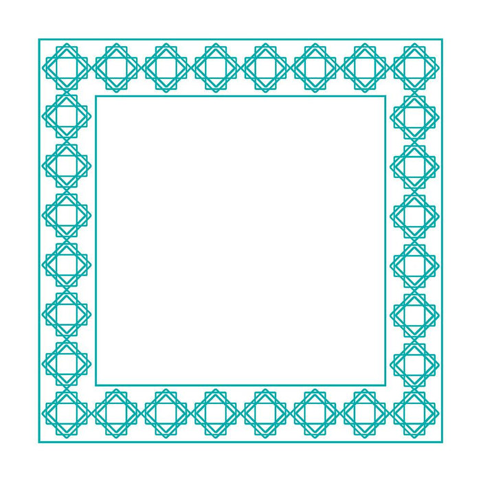 Signature Ceramic Teal Throw Pillow