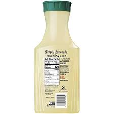 SIMPLY LEMONADE ALL NATURAL 52 OZ
