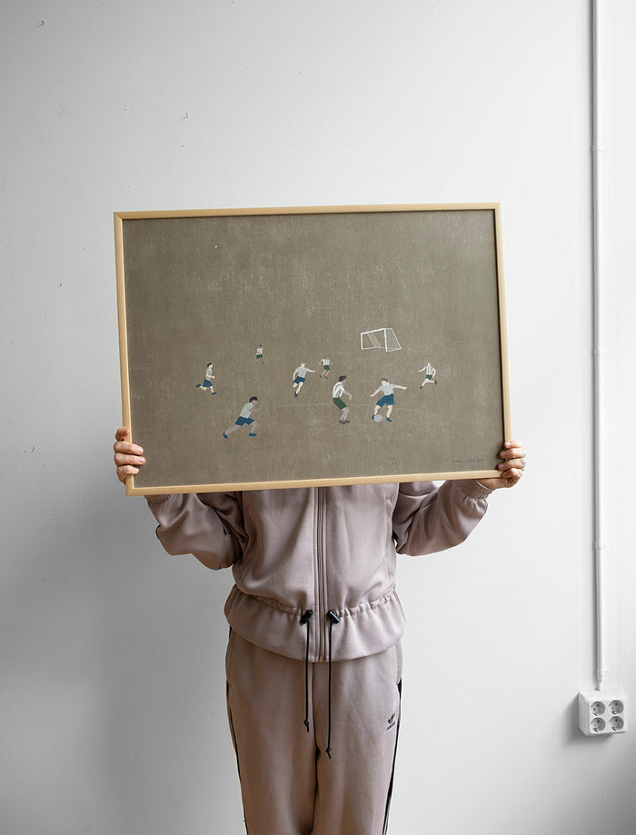 SOCCER POSTER - 40×50 cm