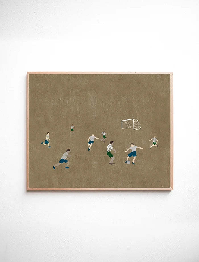 SOCCER POSTER - 40×50 cm