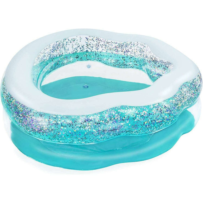 Sparkle Shell Kiddie Pool 150x127x43cm Kids Inflatables Sparkle Shell Kiddie Pool 150x127x43cm Sparkle Shell Kiddie Pool 150x127x43cm Bestway