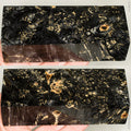 Stabilized box elder burl wood block