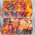 Stabilized box elder burl wood block