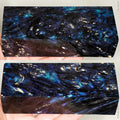 Stabilized box elder burl wood block