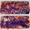 Stabilized box elder burl wood block
