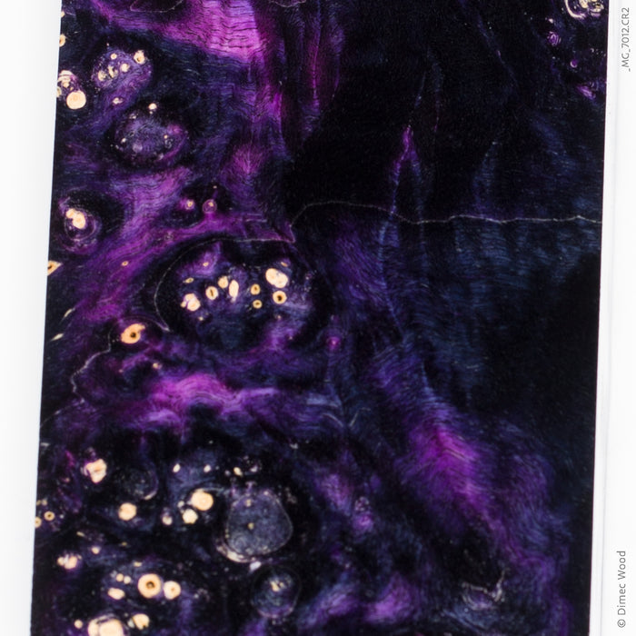 Stabilized box elder burl wood block