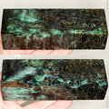 Stabilized masur karelian birch wood block