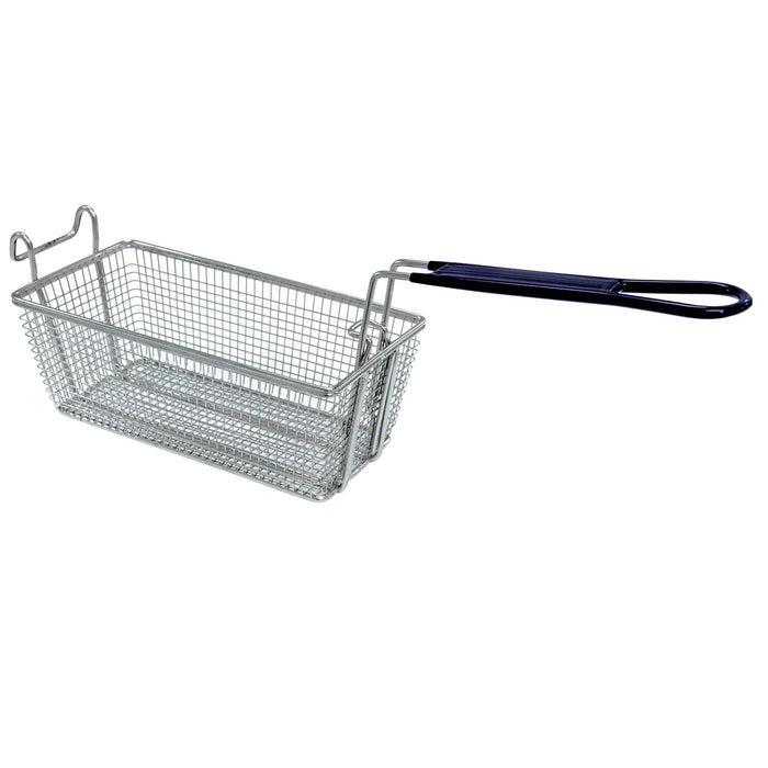 Stainless Mesh Basket for 4-gal Bayou Fryer on a white background