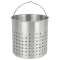 Perforated stainless basket