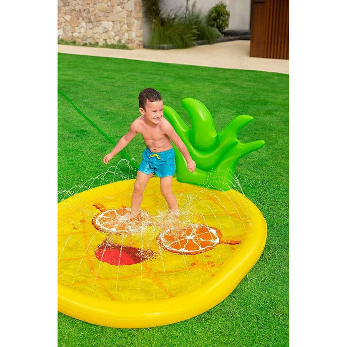 Sunny Pineapple Splash Pad 196x165cm Kids Inflatables Sunny Pineapple Splash Pad 196x165cm Sunny Pineapple Splash Pad 196x165cm Bestway