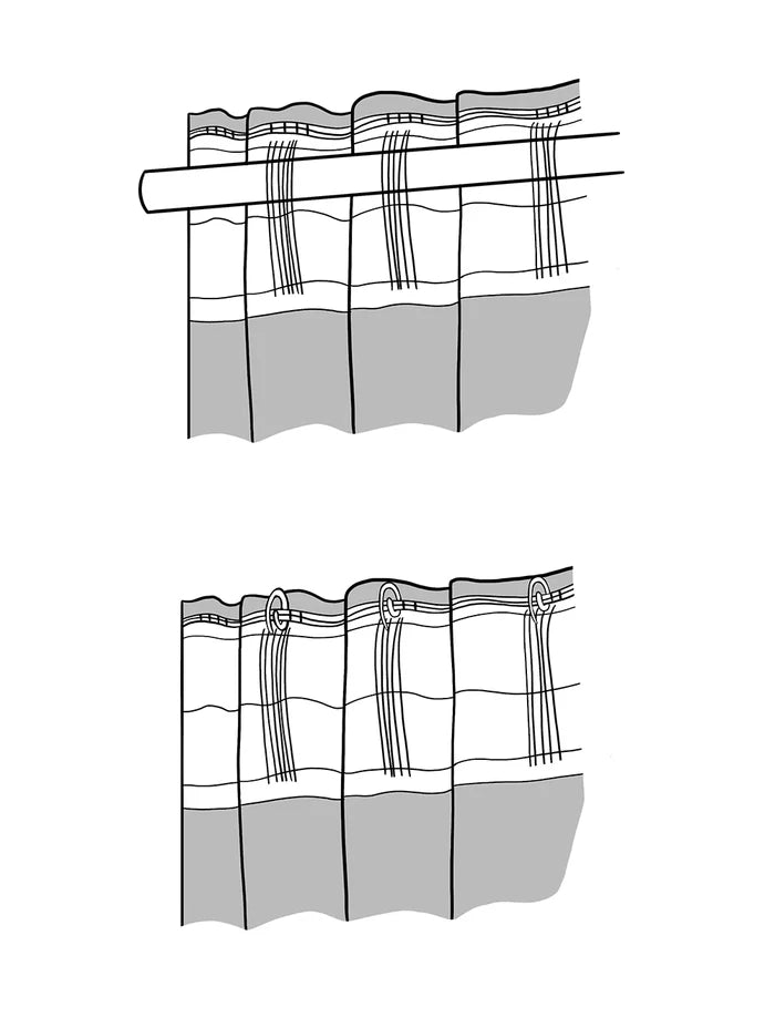 TALL LINEN CURTAIN