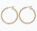 Textured Gold Hoops