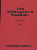 The Mentalist's Manual by Robert Nelson - Book