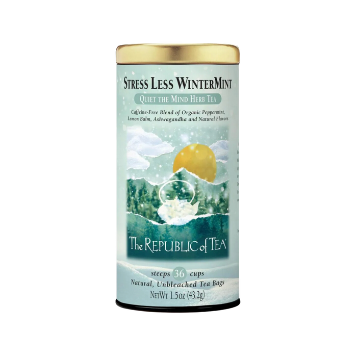 The Republic of Tea Stress Less WinterMint 1