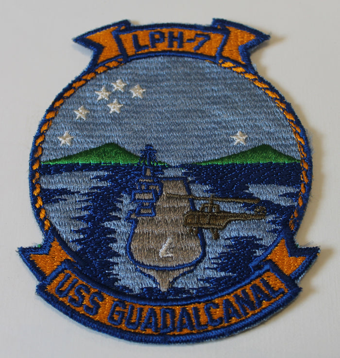 USS Guadalcanal LPH-7 Amphibious assault ship (helicopter) Navy patch
