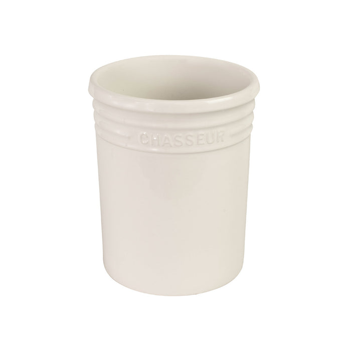 Utensil Jar 17cm diam. x 14cm  Antique Cream