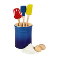 Utensil Jar 17cm diam. x 14cm  Blue