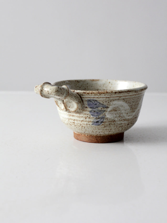 vintage Nels Linde studio pottery bowl