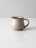 vintage studio pottery mug