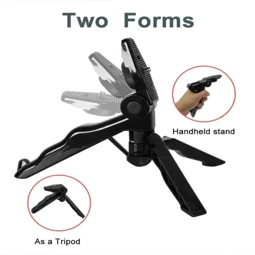 Vlogging Tripod with Microphone & LED - iamlazy.store
