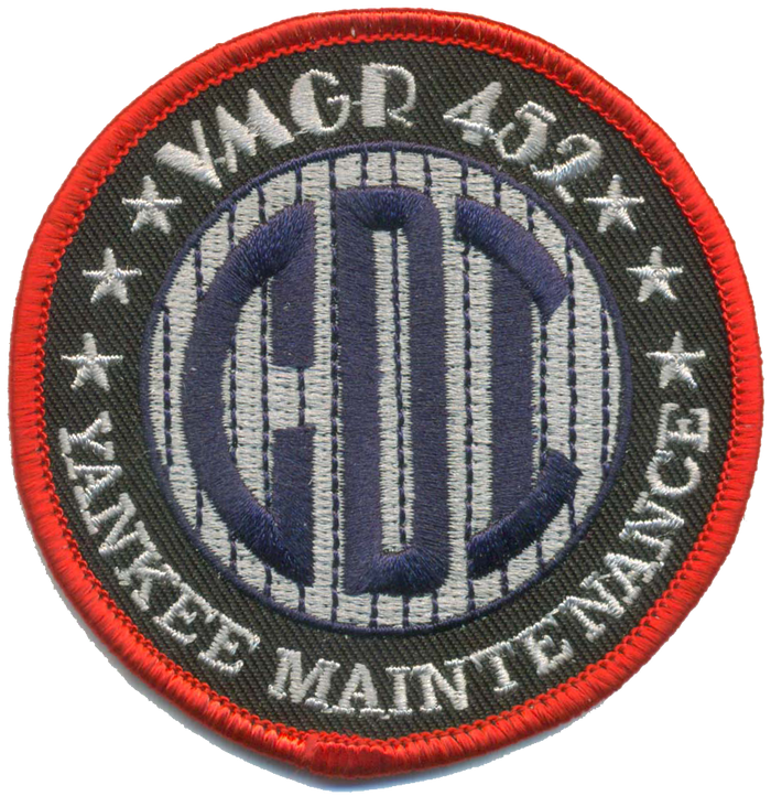 VMGR-452 Yankees CDI shoulder Patch